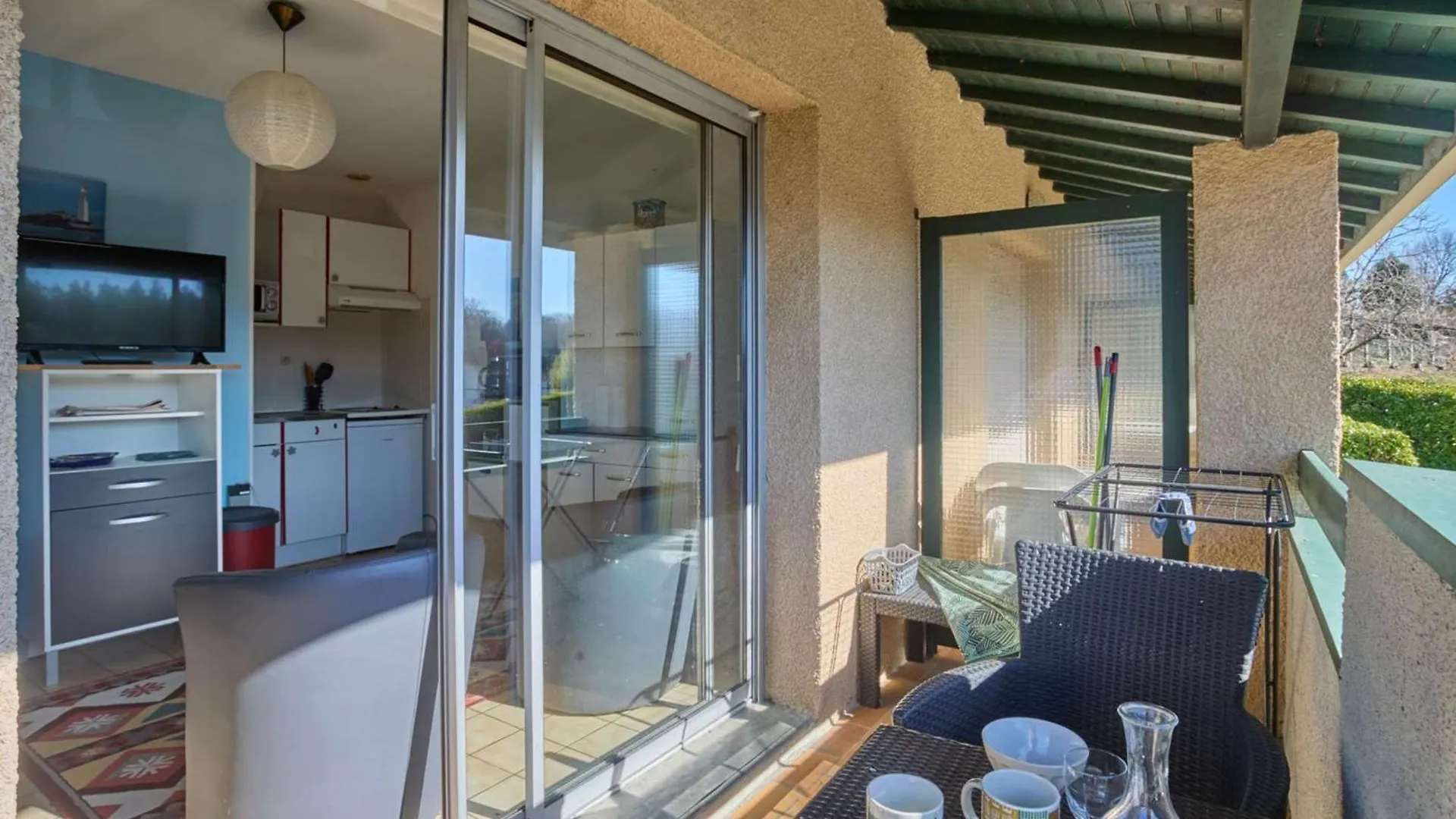 T1 Bis Confortable Avec Balcon Et Wi-Fi Gratuit, Proche Des Thermes - Fr-1-841-23 Barbotan-les-Thermes Appartement